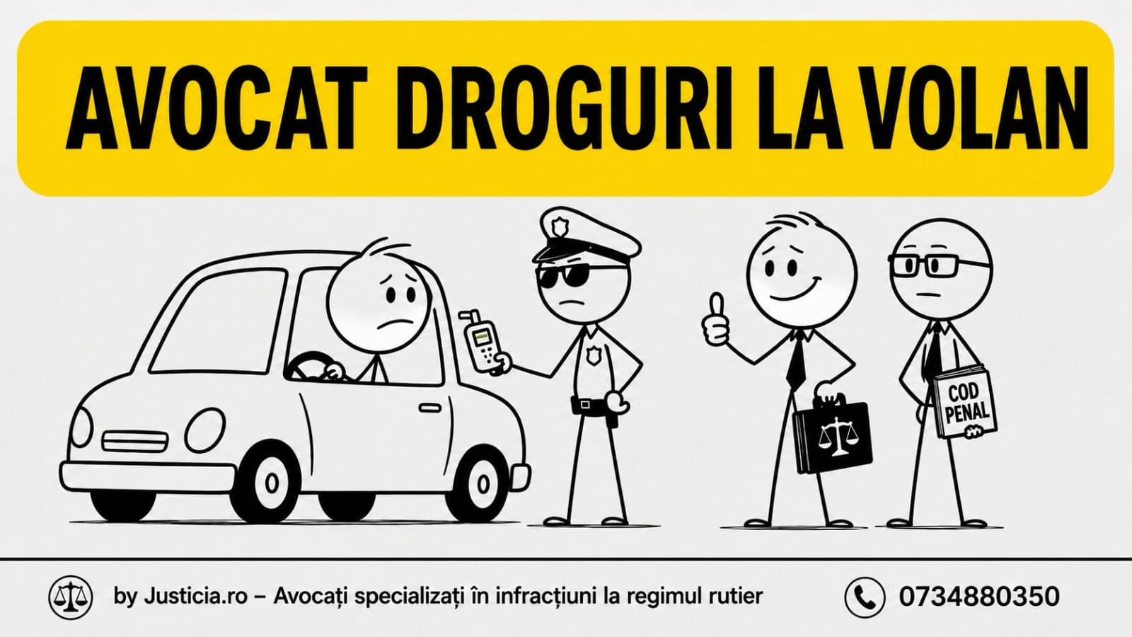 Avocat droguri la volan