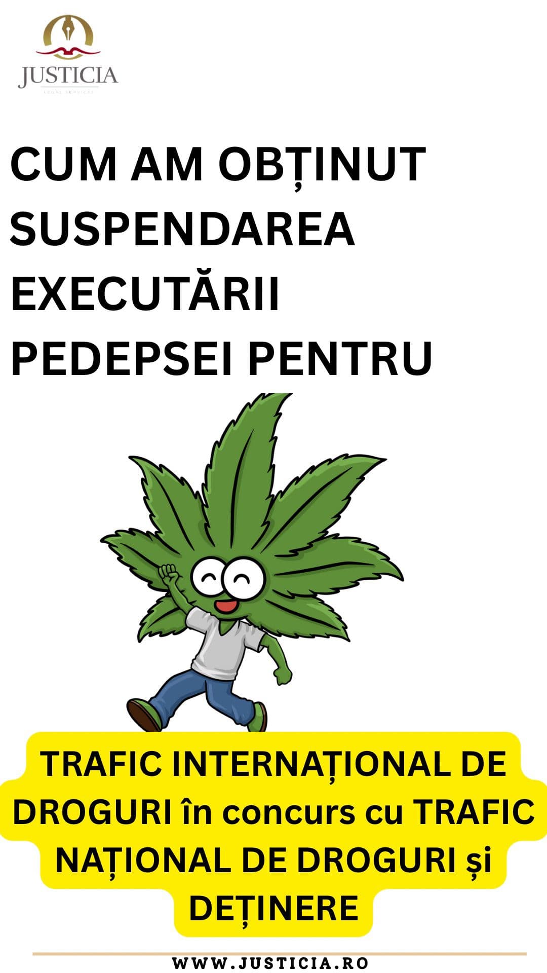 pedeapsa pentru trafic de droguri